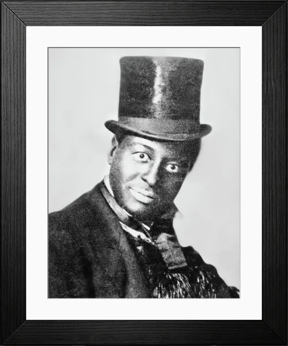 Framed Print : Bert Williams, circa 1910s
