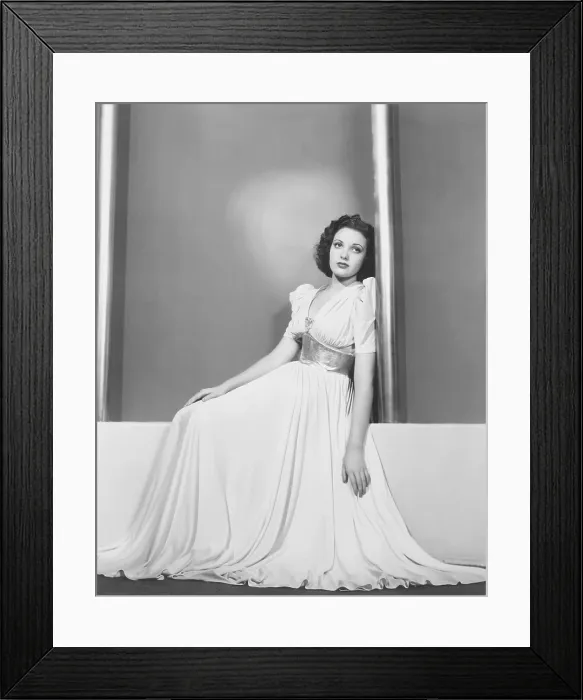 Framed Print : Linda Darnell, 1939