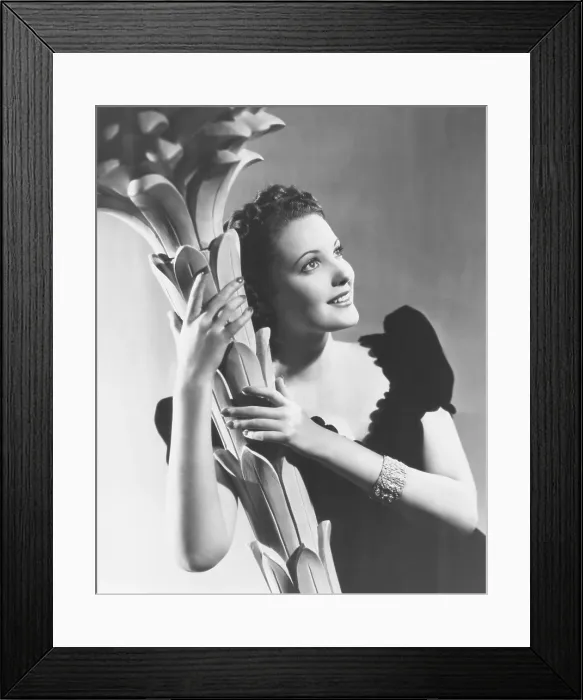 Framed Print : Linda Darnell, 1939