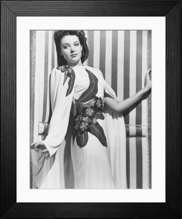 Framed Print : Linda Darnell, early 1940s
