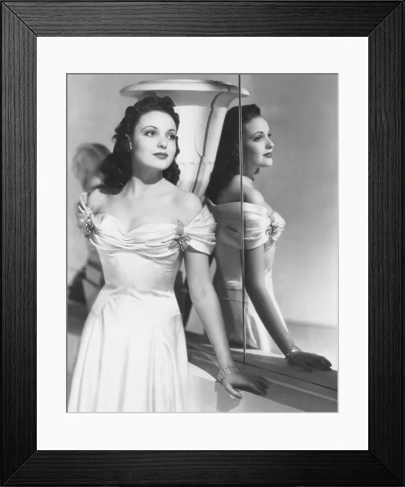 Framed Print : Linda Darnell, early 1940s