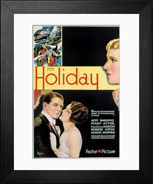 Framed Print : HOLIDAY, Robert Ames, Mary Astor, Ann Harding, 1930