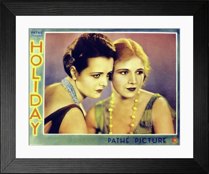 Framed Print : HOLIDAY, Mary Astor, Ann Harding, 1930