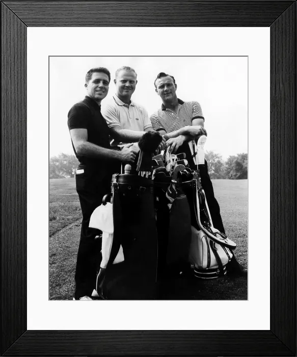 Framed Print : Arnold Palmer, Jack Nicklaus and Gary Player, 1962. Courtesy: CSU Archives / Everett Collection Framed Print : Arnold Palmer, Jack Nicklaus and Gary Player, 1962. Courtesy: CSU Archives / Everett Collection