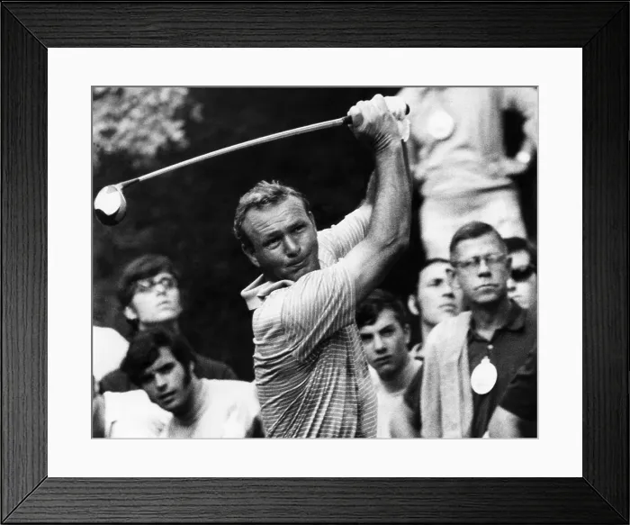 Framed Print : Arnold Palmer, American golfer, at the Westchester Open, New York, July 31, 1970. Courtesy: CSU Archives / Everett Collection