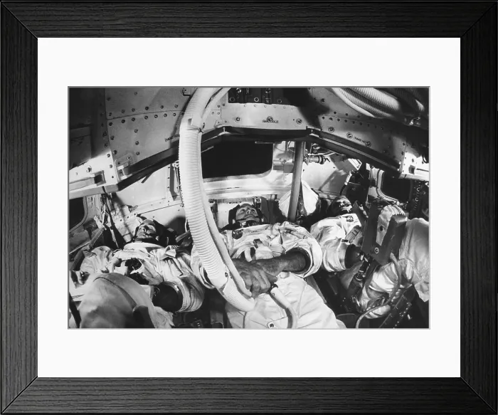 Framed Print : Apollo 8 astronauts, William A. Anders, James A. Lovell Jr. Frank Borman, Cape Kennedy, Florida, November 20, 1968. Courtesy: CSU Archives / Everett Collection Framed Print : Apollo 8 astronauts, William A. Anders, James A. Lovell Jr. Frank Borman, Cape Kennedy, Florida, November 20, 1968. Courtesy: CSU Archives / Everett Collection