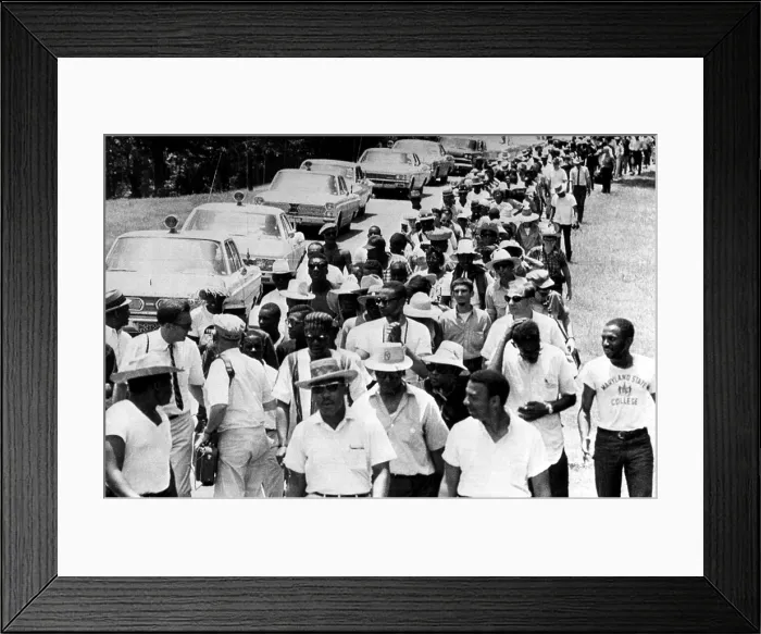 Framed Print : Martin Luther King Jr