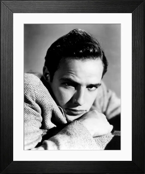 Framed Print : MARLON BRANDO, early 1950s Framed Print : MARLON BRANDO, early 1950s