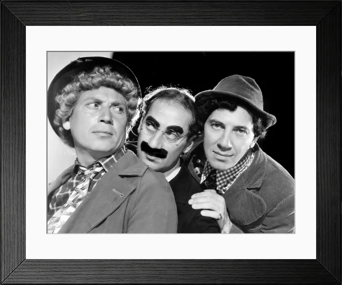 Framed Print : MARX BROTHERS, THE: (Harpo, Groucho, Chico), MGM, 1940 Framed Print : MARX BROTHERS, THE: (Harpo, Groucho, Chico), MGM, 1940