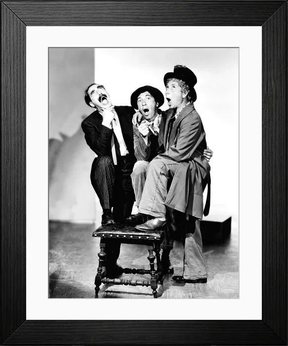 Framed Print : MARX BROTHERS, THE (Groucho, Chico and Harpo), MGM, c. 1940