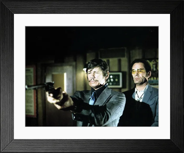 Framed Print : DEATH WISH, Charles Bronson, Stuart Margolin, 1974