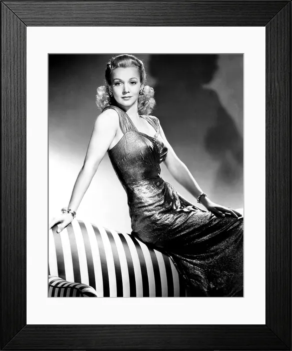 Framed Print : Carole Landis, publicity shot, ca. 1943
