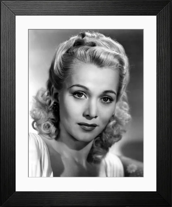 Framed Print : Carole Landis, ca. early-mid 1940s