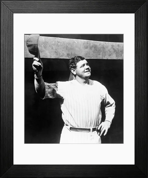 Framed Print : Babe Ruth (1895-1948), American Baseball player, circa 1930s. Courtesy: CSU Archives / Everett Collection