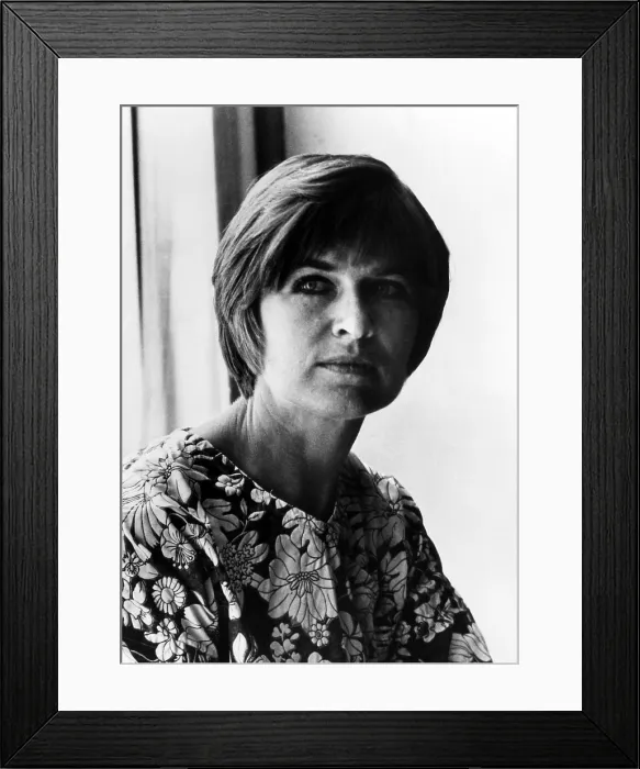 Framed Print : Marina Oswald, widow of Lee Harvey Oswald, circa 1977. Courtesy: CSU Archives / Everett Collection