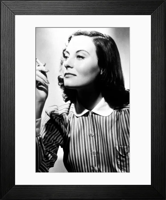 Framed Print : THE GLASS CASTLE, (aka LE CHATEAU DE VERRE), Michele Morgan, 1950