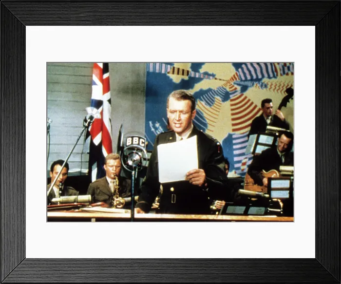 Framed Print : THE GLENN MILLER STORY, James Stewart, 1954