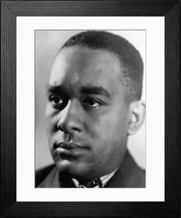 Framed Print : Richard Wright (1908-1960), American author, circa 1937. Courtesy: CSU Archives / Everett Collection