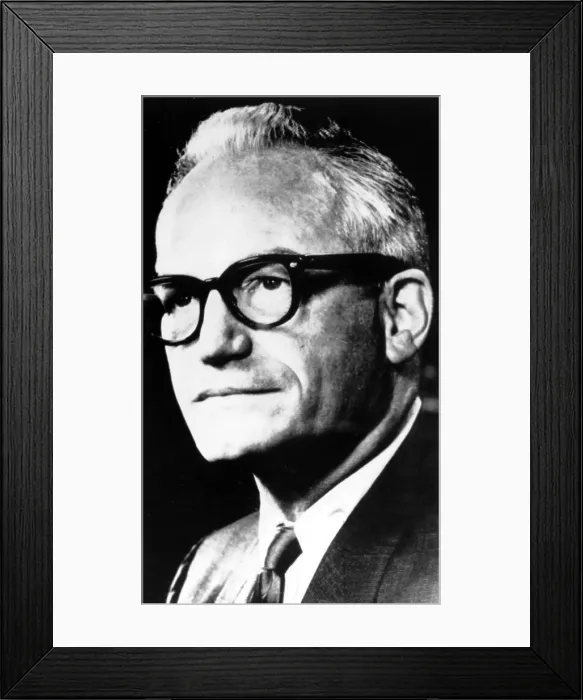 Framed Print : Barry Goldwater, Senator, Arizona, c. 1977.. Courtesy: CSU Archives / Everett Collection Framed Print : Barry Goldwater, Senator, Arizona, c. 1977.. Courtesy: CSU Archives / Everett Collection