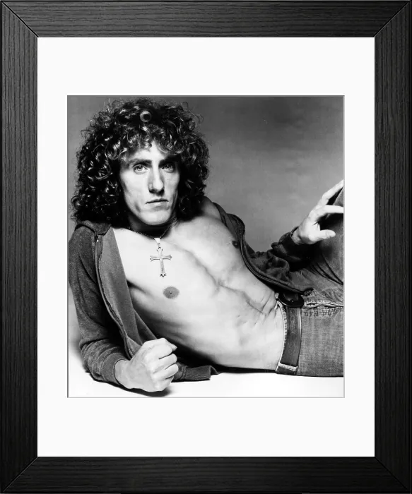Framed Print : Roger Daltrey, circa early-mid 1970s. Courtesy: CSU Archives  /  Everett Collection