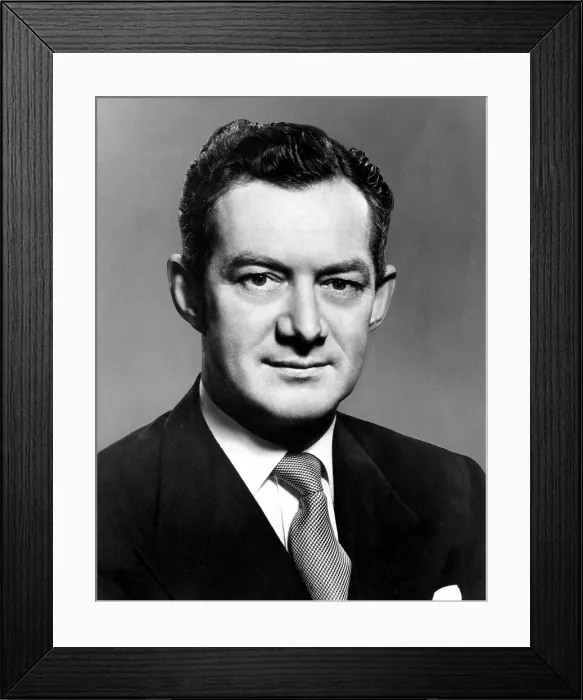 Framed Print : Sylvester (Pat) Weaver, 1955. Courtesy: CSU Archives  /  Everett Collection