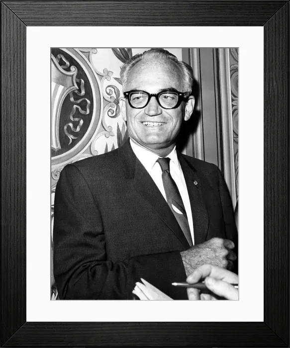 Framed Print : Senator Barry Goldwater, ca. 1960s. Courtesy: CSU Archives / Everett Collection