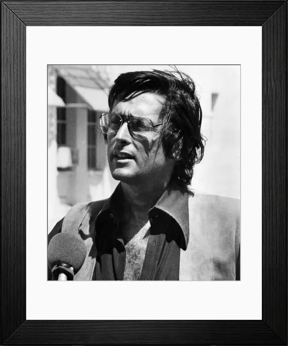 Framed Print : BLACK SUNDAY Producer Robert Evans, 1977. Courtesy CSU Archives / Everett Collection