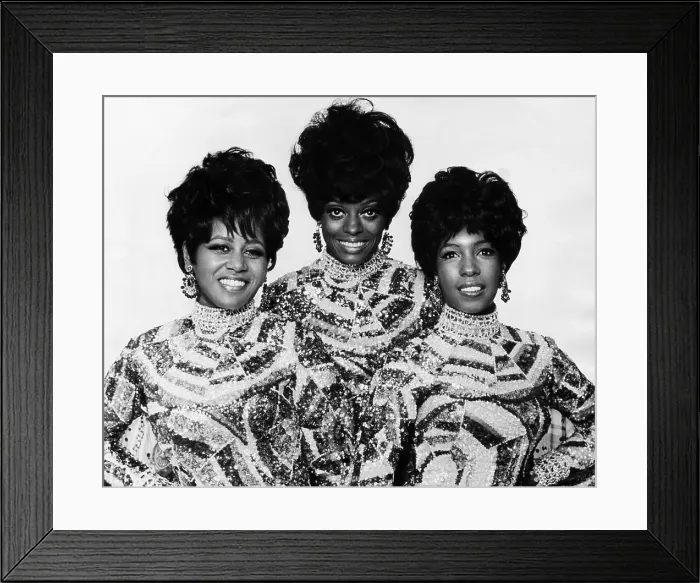 Framed Print : The Supremes (Mary Wilson, Diana Ross, Cindy Birdsong), 1968. Courtesy: CSU Archives / Everett Collection