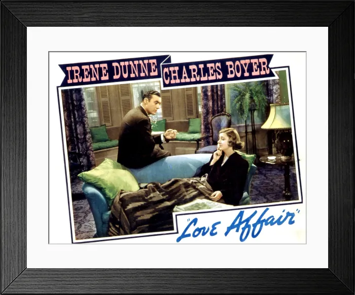 Framed Print : LOVE AFFAIR, Charles Boyer, Irene Dunne, 1939