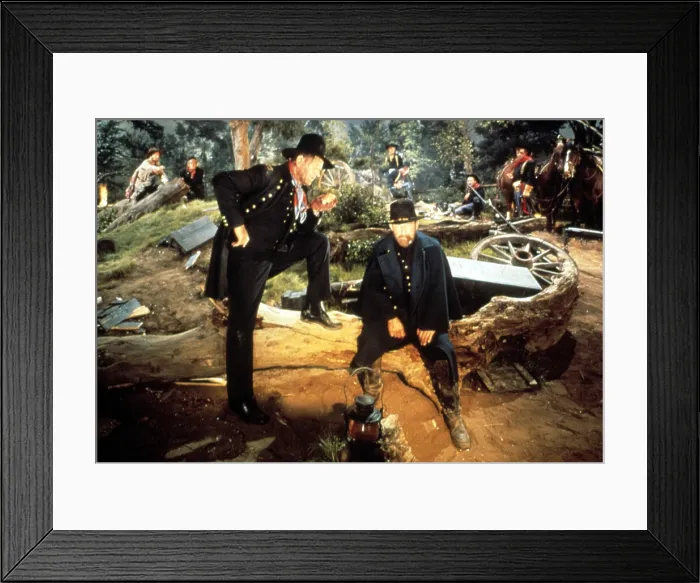 Framed Print : HOW THE WEST WAS WON, John Wayne, Harry Morgan, 1962 Framed Print : HOW THE WEST WAS WON, John Wayne, Harry Morgan, 1962