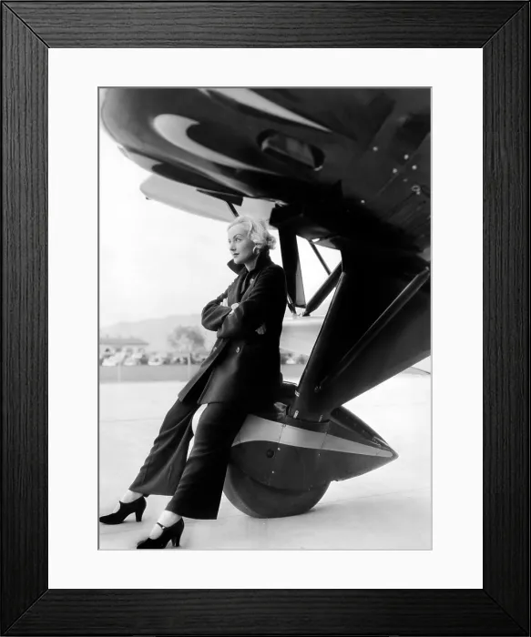 Framed Print : Carole Lombard, 1935
