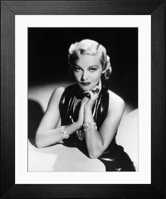 Framed Print : Madeleine Carroll, 1936 Framed Print : Madeleine Carroll, 1936