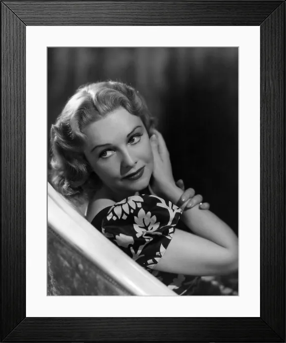 Framed Print : Madeleine Carroll, Paramount Pictures portrait, ca. 1940