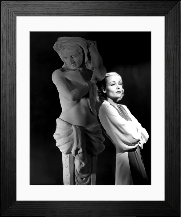 Framed Print : Carole Lombard in the 1930s Framed Print : Carole Lombard in the 1930s