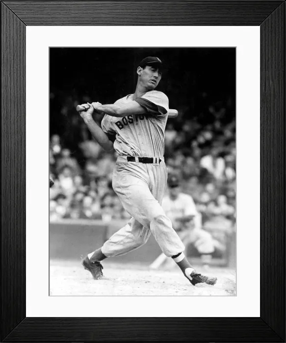 Framed Print : Ted Williams, 1946. Courtesy: CSU Archives / Everett Collection Framed Print : Ted Williams, 1946. Courtesy: CSU Archives / Everett Collection