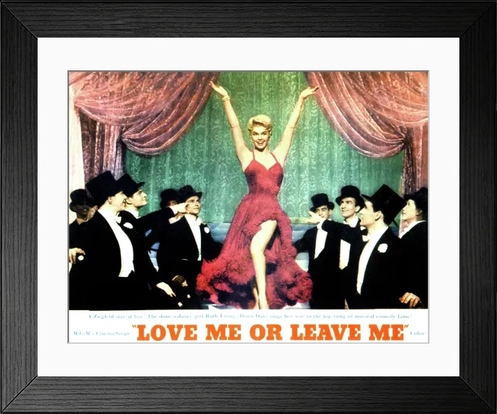 Framed Print : LOVE ME OR LEAVE ME, Doris Day, 1955 Framed Print : LOVE ME OR LEAVE ME, Doris Day, 1955
