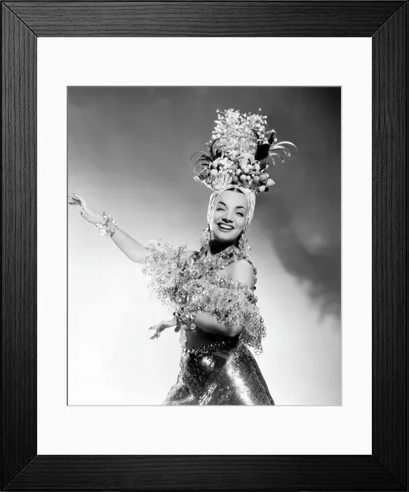 Framed Print : THAT NIGHT IN RIO, Carmen Miranda, 1941. TM and Copyright 20th Century Fox Film Corp. All rights reserved. Courtesy: Everett Collection