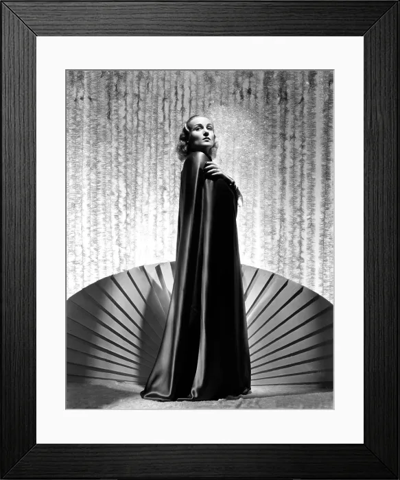Framed Print : Carole Lombard, 1936
