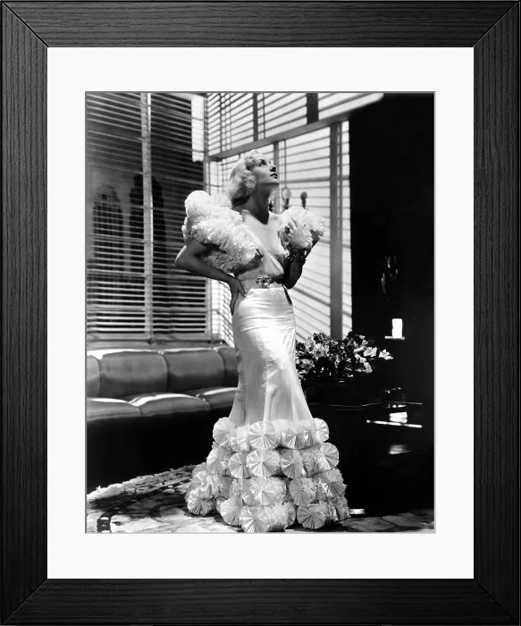 Framed Print : Carole Lombard in the 1930s