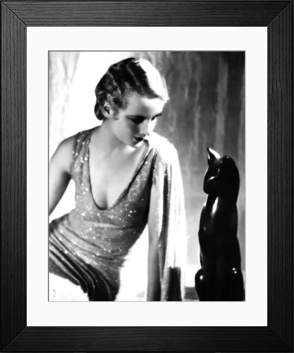 Framed Print : Carole Lombard, portrait ca. 1930s
