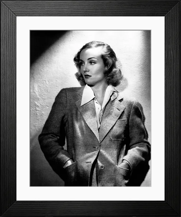 Framed Print : Carole Lombard, ca. 1930s Framed Print : Carole Lombard, ca. 1930s