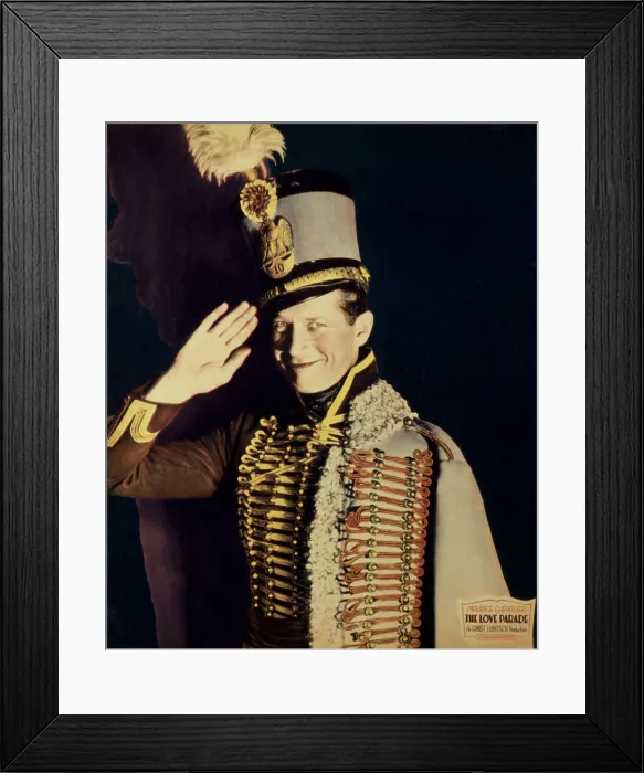 Framed Print : THE LOVE PARADE, Maurice Chevalier, 1929 Framed Print : THE LOVE PARADE, Maurice Chevalier, 1929