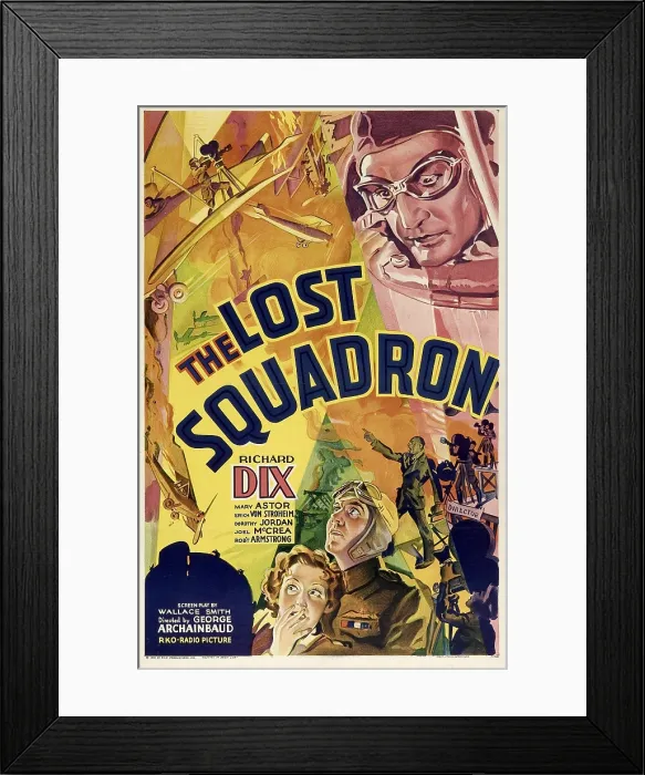 Framed Print : THE LOST SQUADRON, Richard Dix, 1932 Framed Print : THE LOST SQUADRON, Richard Dix, 1932