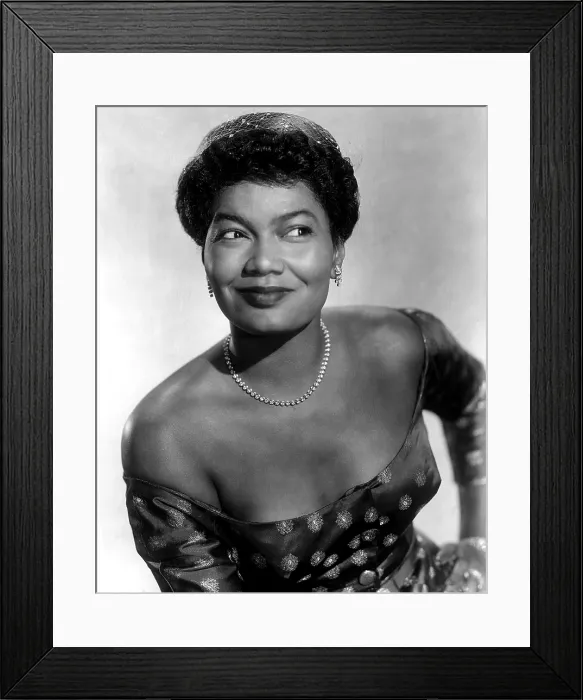 Framed Print : Pearl Bailey, 1954. Courtesy: CSU Archives / Everett Collection Framed Print : Pearl Bailey, 1954. Courtesy: CSU Archives / Everett Collection