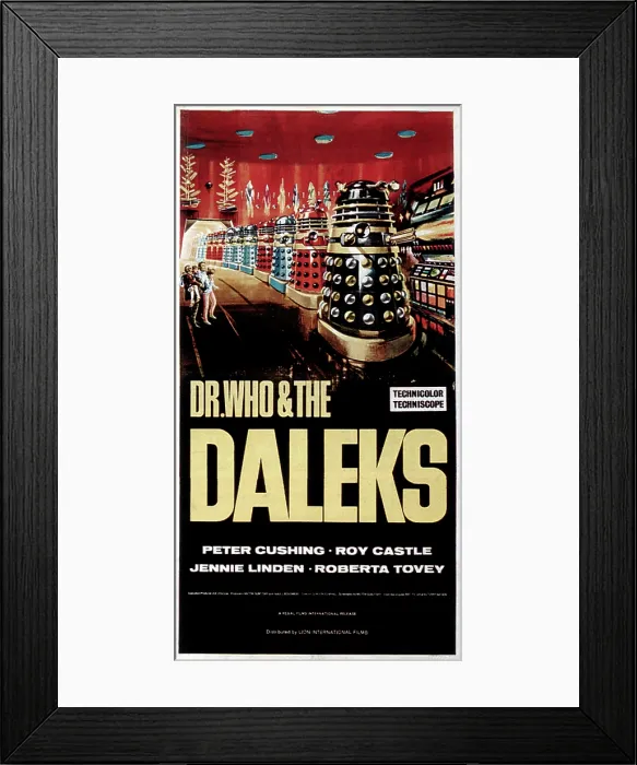 Framed Print : DR. WHO AND THE DALEKS, 1965