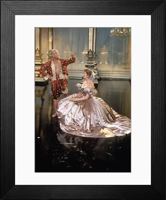 Framed Print : THE KING AND I, Yul Brynner, Deborah Kerr, 1956. TM and Copyright 20th Century Fox Film Corp. All rights reserved. Courtesy: Everett Collection