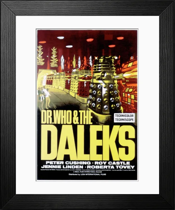 Framed Print : DR. WHO AND THE DALEKS, 1965