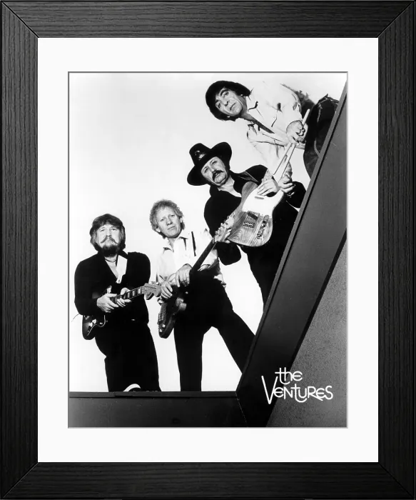 Framed Print : THE VENTURES, ca. 1980. Courtesy: CSU Archives  /  Everett Collection