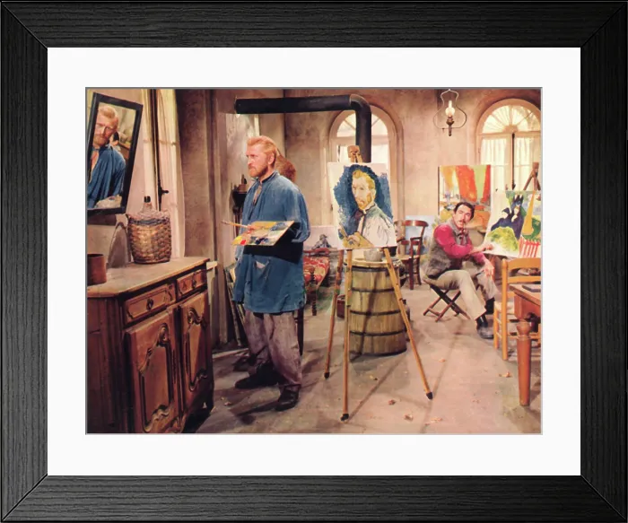 Framed Print : LUST FOR LIFE, Kirk Duglas, Anthony Quinn, 1956'
