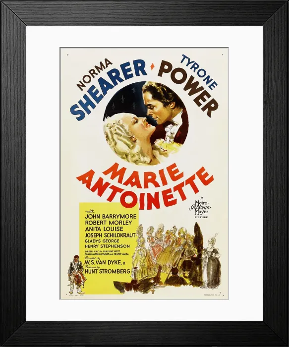Framed Print : MARIE ANTOINETTE, Norma Shearer, Tyrone Power, 1938 Framed Print : MARIE ANTOINETTE, Norma Shearer, Tyrone Power, 1938